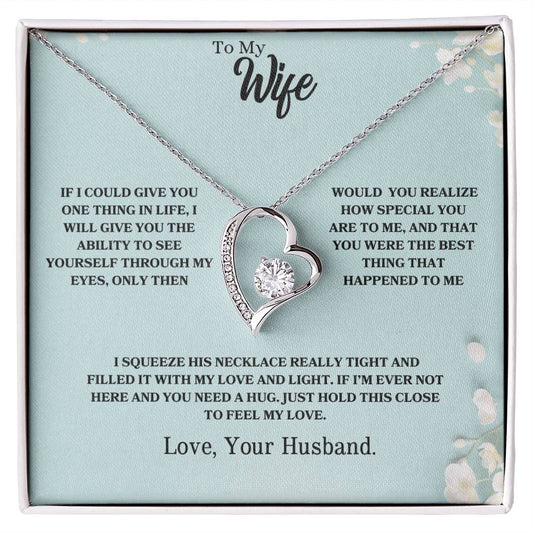 To My Wife | I Love You - Forever Love Necklace